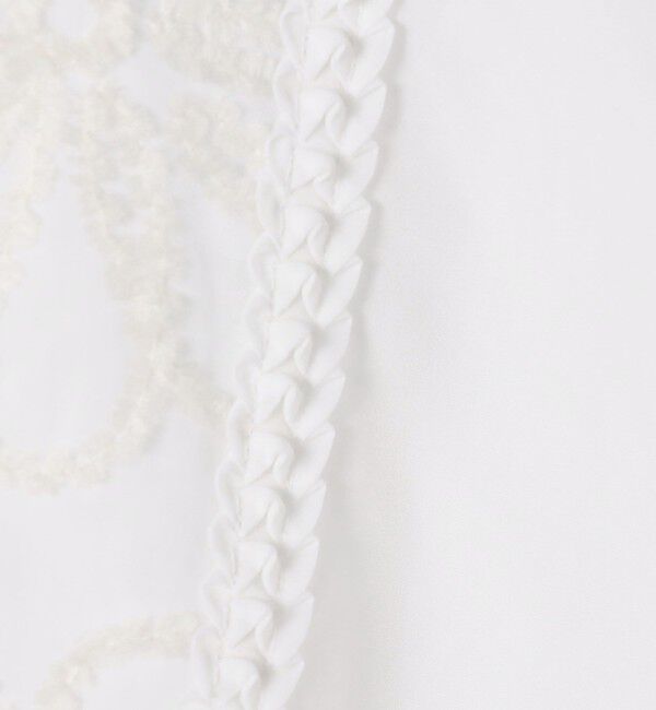 TOMORROWLAND collection「ホワイトコンビネーション ボザムチュニックブラウス」|シャツ・ブラウス|