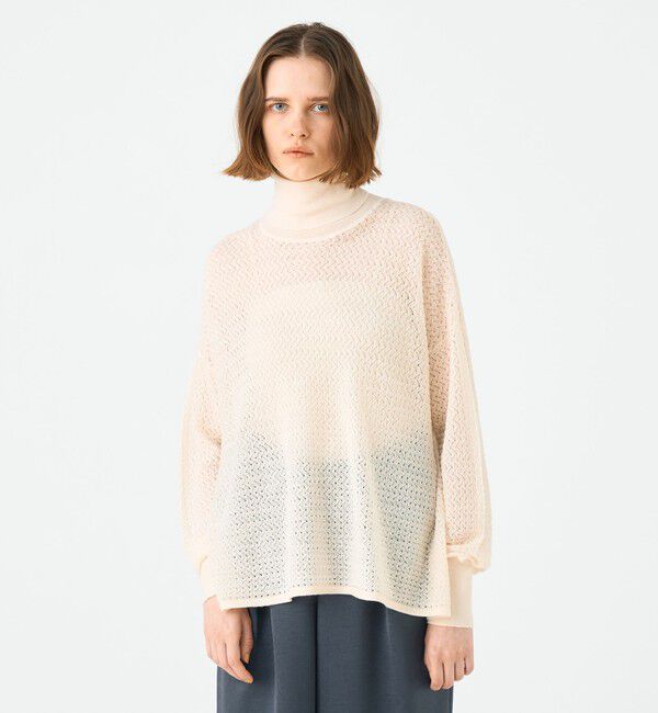 Ballsey「ツイストウール ワイドプルオーバー」|ニット・セーター|