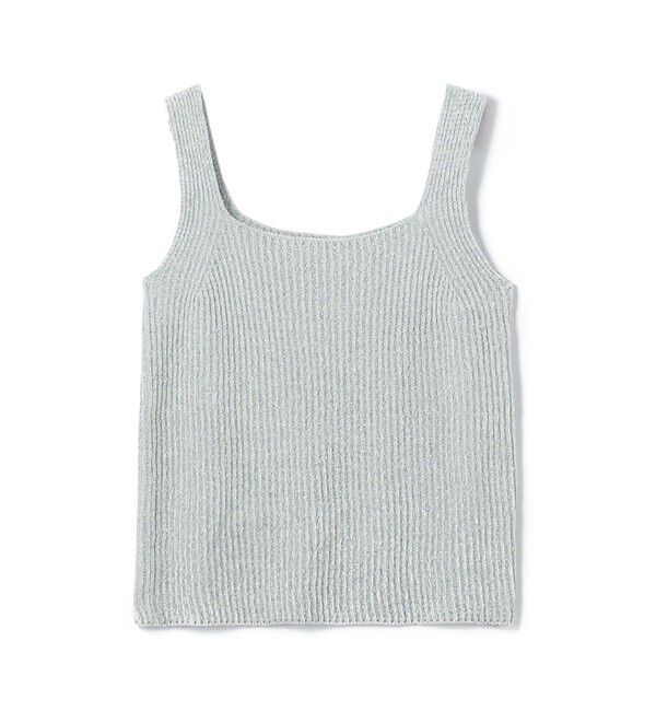 DES PRES「テディヤーン タンクトップ」|ニット・セーター|63 ライトブルー