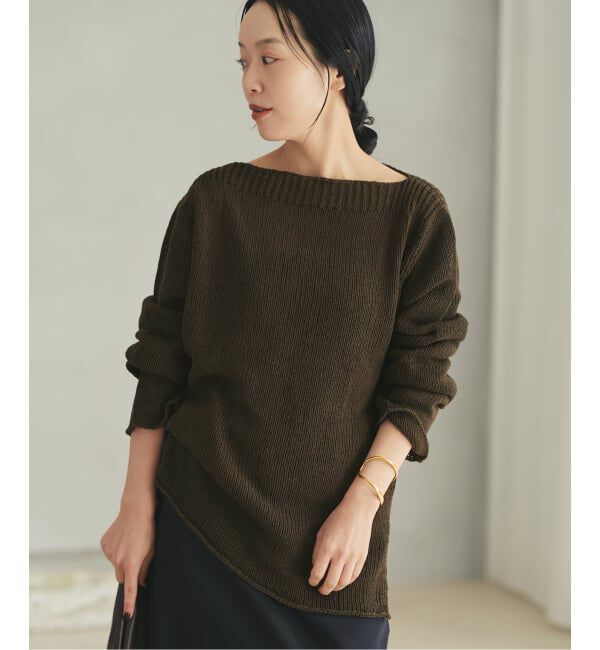 Plage「《予約》Silk lili B/N ニット」|ニット・セーター|