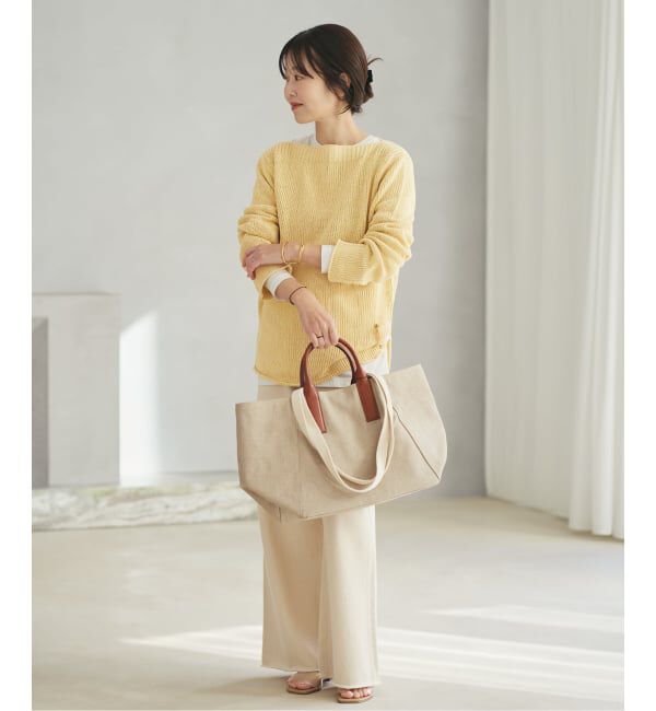 Plage「《予約》Silk lili B/N ニット」|ニット・セーター|