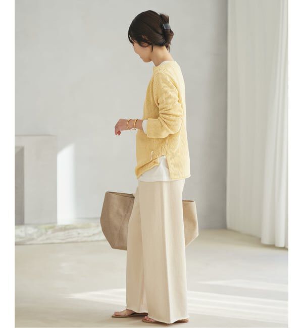 Plage「《予約》Silk lili B/N ニット」|ニット・セーター|