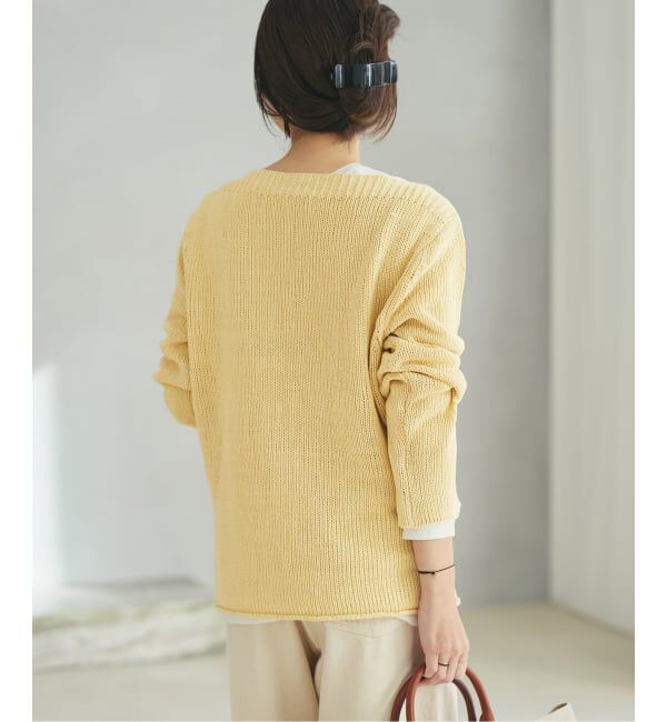 Plage「《予約》Silk lili B/N ニット」|ニット・セーター|