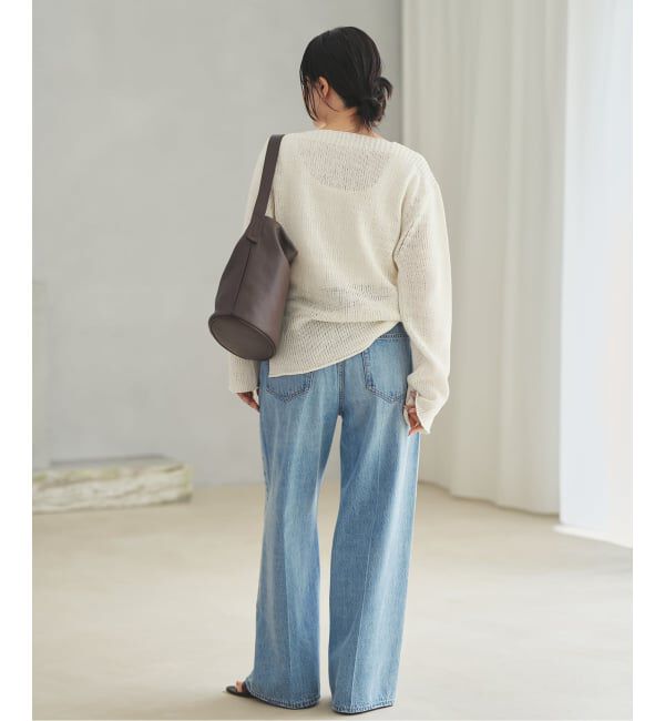 Plage「《予約》Silk lili B/N ニット」|ニット・セーター|