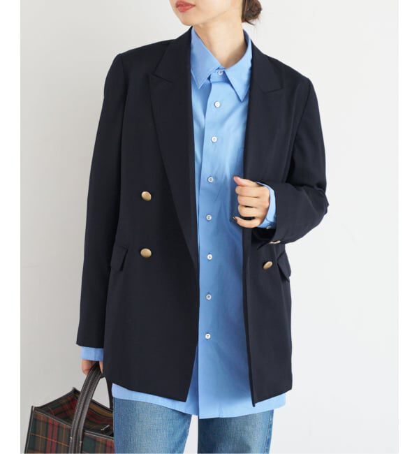 IENA「REDA SUPER110 ダブルブレストジャケット」|テーラードジャケット|