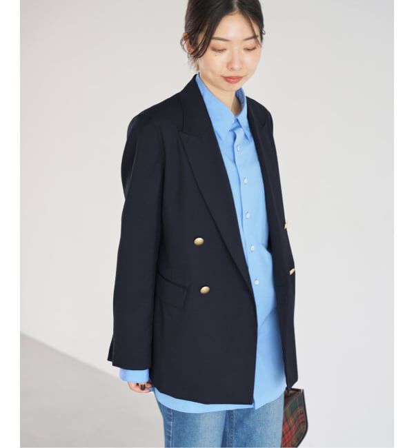 IENA「REDA SUPER110 ダブルブレストジャケット」|テーラードジャケット|