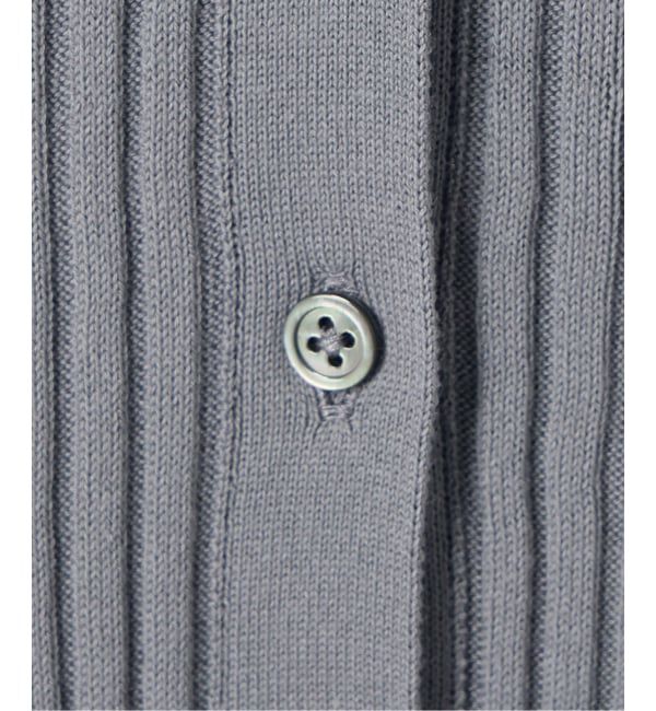 VERMEIL par iena「《予約》イタリア糸 RIB Vネックカーディガン」|カーディガン|