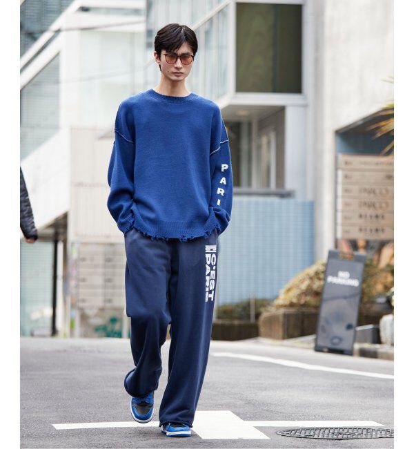 Paris Saint-Germain「【Paris Saint-Germain / パリ・サン＝ジェルマン】PSG JP CRASH KNIT」|ニット・セーター|