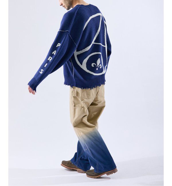 Paris Saint-Germain「【Paris Saint-Germain / パリ・サン＝ジェルマン】PSG JP CRASH KNIT」|ニット・セーター|