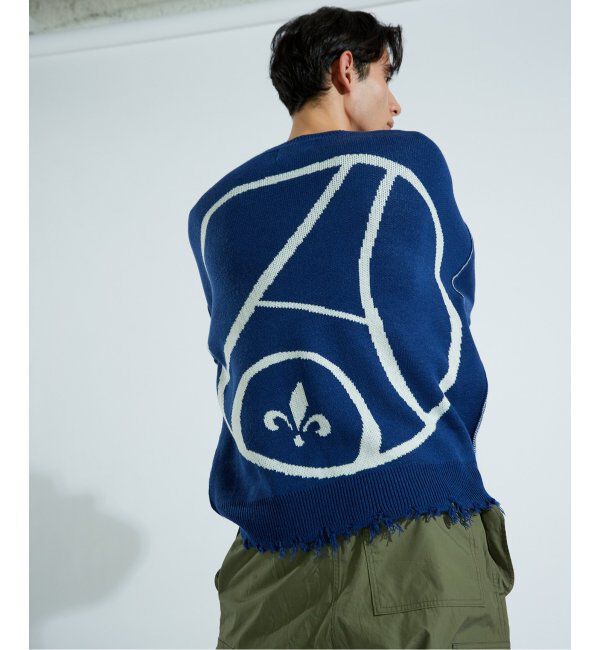 Paris Saint-Germain「【Paris Saint-Germain / パリ・サン＝ジェルマン】PSG JP CRASH KNIT」|ニット・セーター|