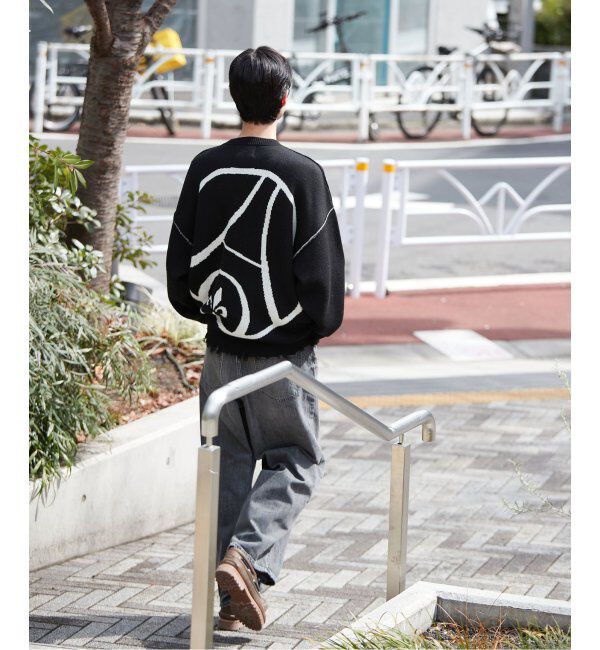 Paris Saint-Germain「【Paris Saint-Germain / パリ・サン＝ジェルマン】PSG JP CRASH KNIT」|ニット・セーター|