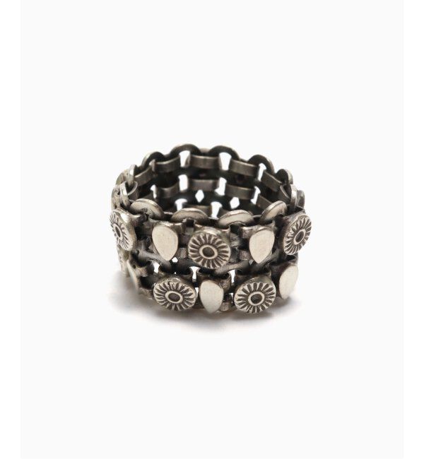 EDIFICE「THARU SILVER(タルー シルバー) Double Ring SUN」|リング|シルバー