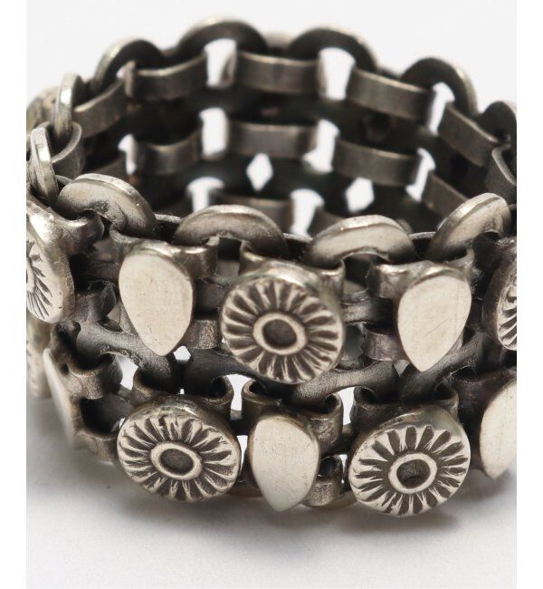 EDIFICE「THARU SILVER(タルー シルバー) Double Ring SUN」|リング|