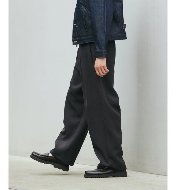 JOURNAL STANDARD「ダブル クロス オーバー パンツ」|スラックス|