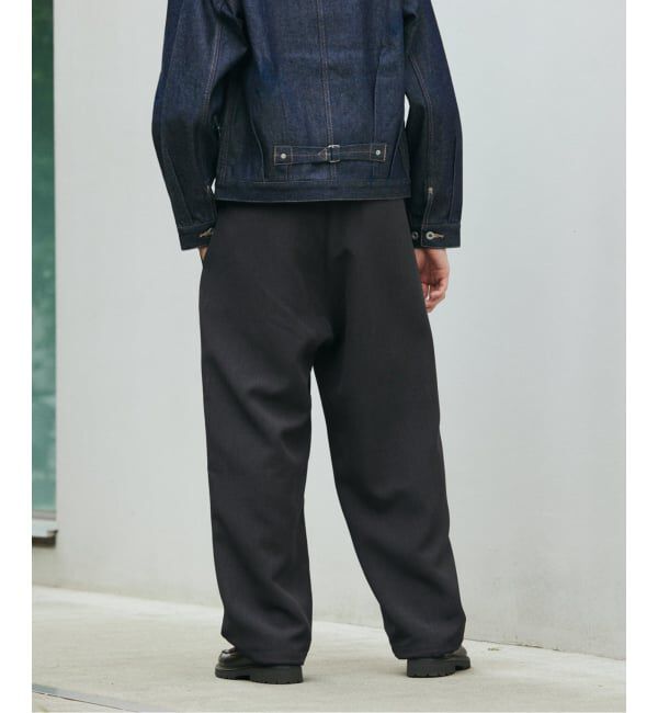 JOURNAL STANDARD「ダブル クロス オーバー パンツ」|スラックス|