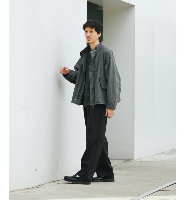 JOURNAL STANDARD「ダブル クロス オーバー パンツ」|スラックス|