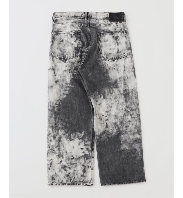 J.S.Homestead「J.S.Homestead / ブラック スプラッシュ エイジング デニム 5ポケ パンツ」|デニム|