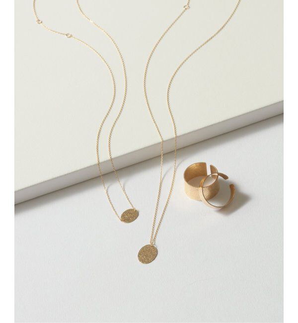 Lilas by Spick&Span「10mmテクスチャースリットリング K10」|リング|