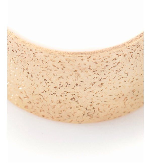 Lilas by Spick&Span「10mmテクスチャースリットリング K10」|リング|