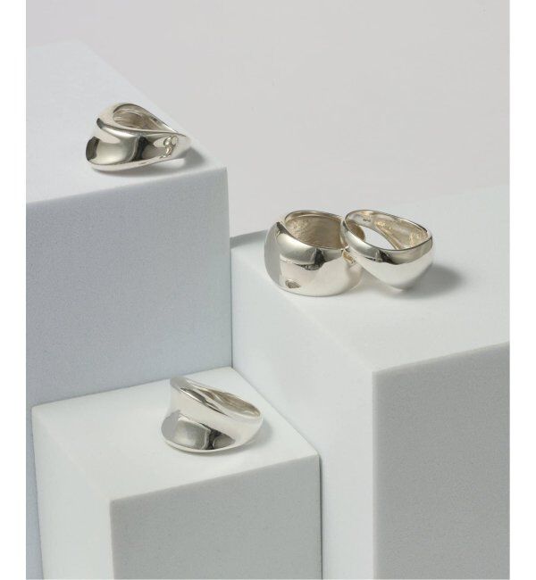 Spick and Span「【SAMH by LILAS】Vカーブワイドリング SV」|リング|