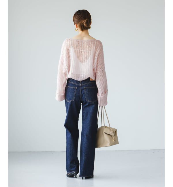 NOBLE「モヘヤウールシアープルオーバー」|ニット・セーター|