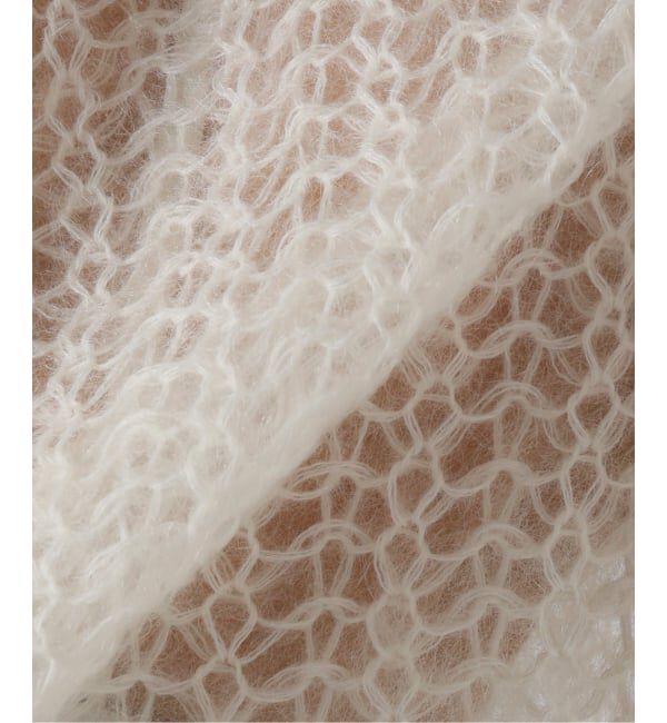 NOBLE「モヘヤウールシアープルオーバー」|ニット・セーター|