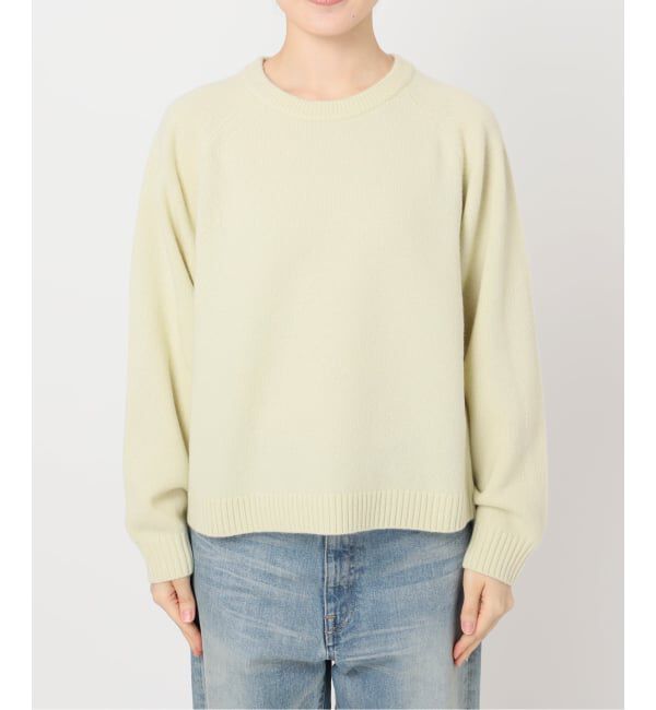 FRAMeWORK「AQUA クルーネックプルオーバー」|ニット・セーター|