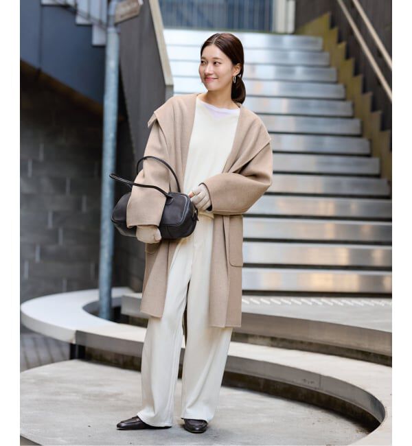 FRAMeWORK「SUPER160'sフーディショートコート」|その他|