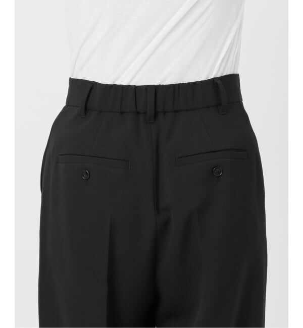 Spick and Span「トロストレッチ1タックパンツ」|スラックス|