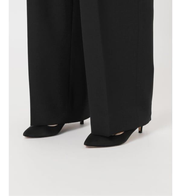 Spick and Span「トロストレッチ1タックパンツ」|スラックス|