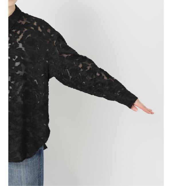 Spick and Span「《追加予約》シアージャガードシャツ」|シャツ・ブラウス|