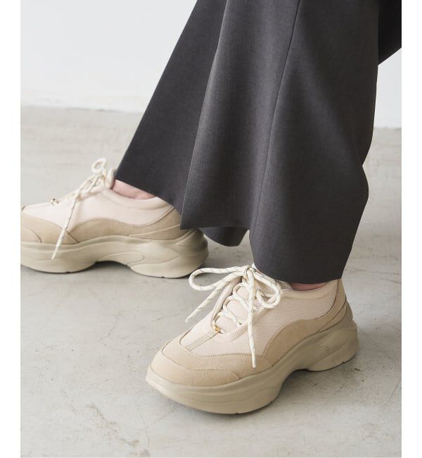  「COHINA&times;LE TALON2WAYレースアップスニーカー」|スニーカー|