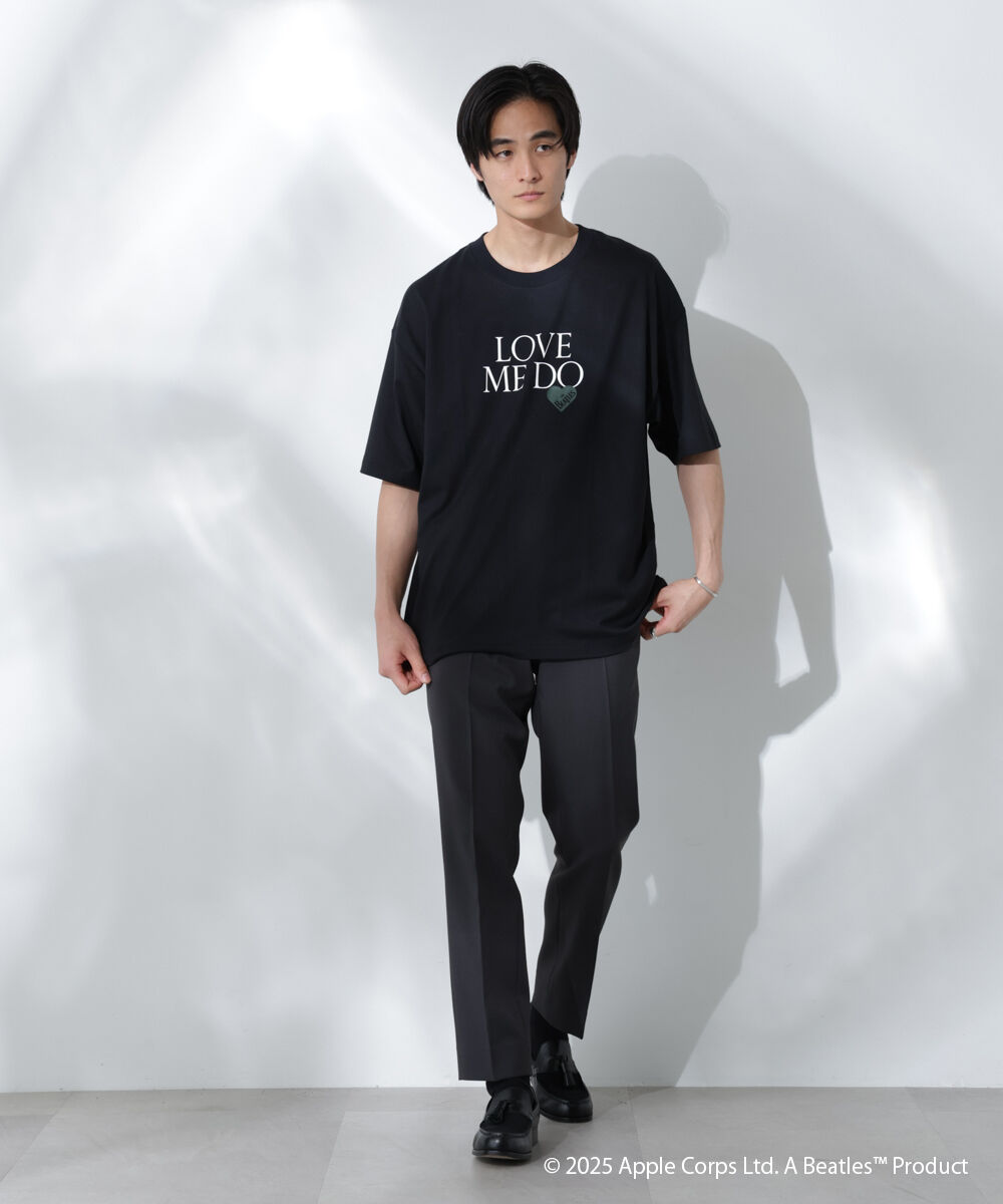 nano･universe「Anti Soaked(R)&times;BEATLES LOVE ME DO汗染み防止Tシャツ」|Tシャツ・カットソー|
