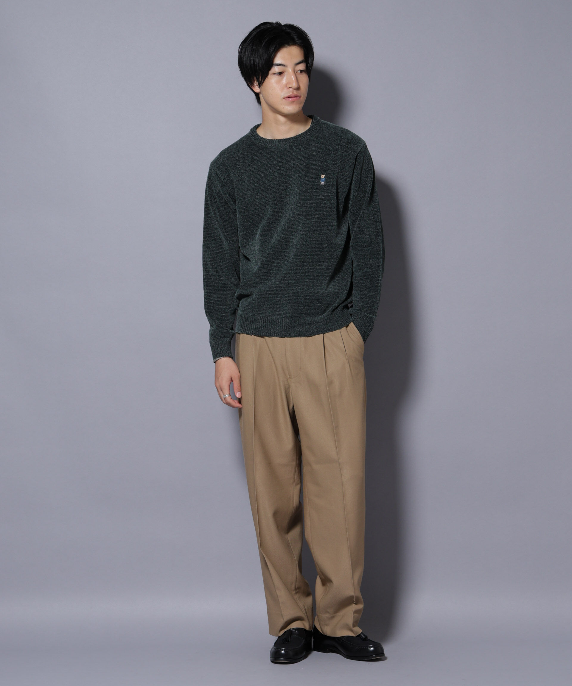 nano･universe「2タックテーパードスラックス」|チノ|