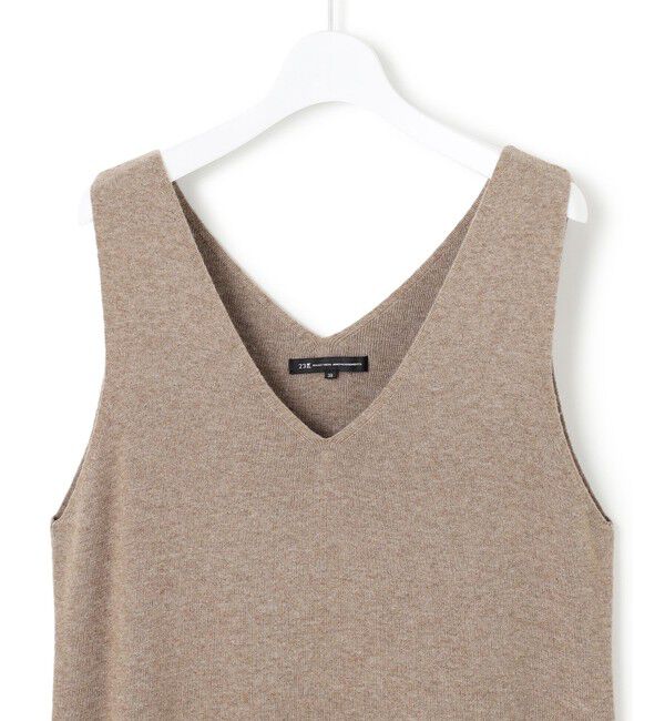 23区「【洗える】レイヤードニットツイン ワンピース」|ワンピース|