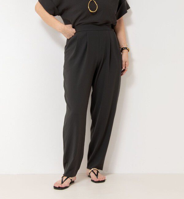 NOLLEY'S「【松葉☆別注アイテム】《セットアップ対応》エアリージョーゼットイージーバレルパンツ」|その他|