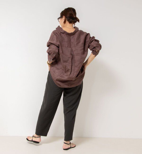 NOLLEY'S「【松葉☆別注アイテム】《セットアップ対応》エアリージョーゼットイージーバレルパンツ」|その他|