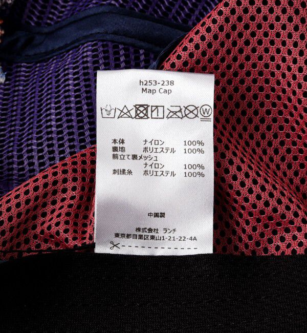 NOLLEY'S goodman「【halo commodity/ハロ コモディティー】Map Cap h253-238」|キャップ・キャスケット|