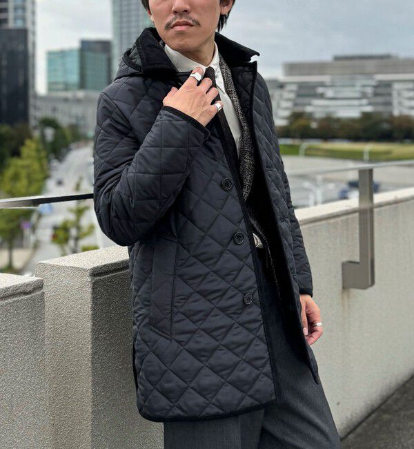 NOLLEY'S goodman「【Traditional weatherwear】別注 DERBY HOOD キルティングジャケット 25AW」|ブルゾン・スタジャン|