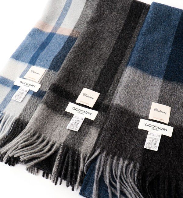 NOLLEY'S goodman「カシミヤチェックマフラー30」|ストール|