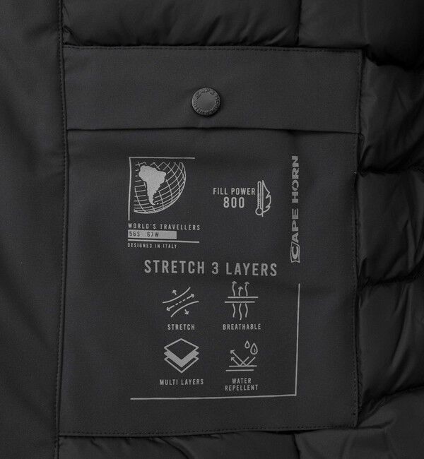 NOLLEY'S goodman「【CAPE HORN/ケープホーン】NOLASCO ダウンジャケット ダウンコート 25AW」|ダウン|