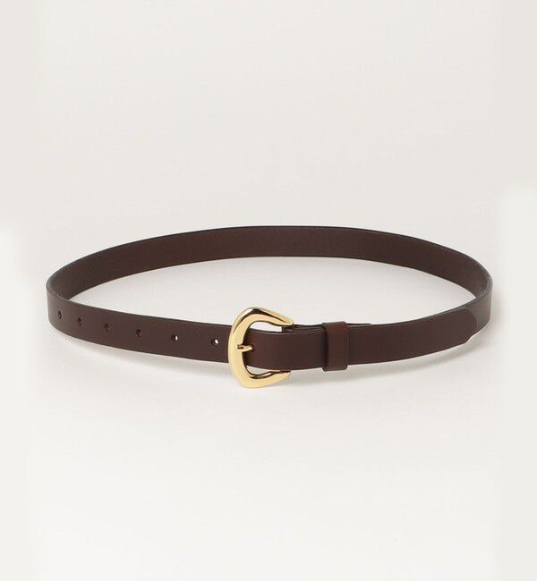 fredy emue「【atelier brugge/アトリエブルージュ】ラウンドバックルベルト 18mm」|ベルト|