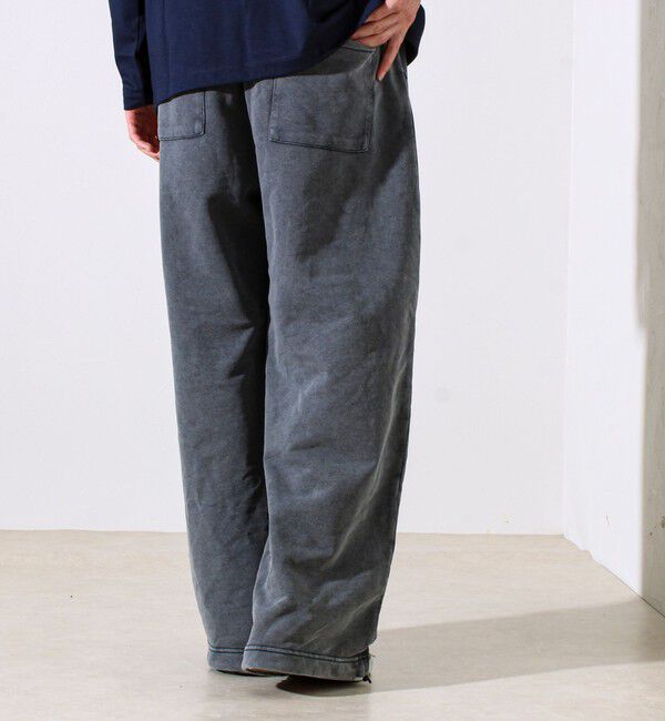 GLOSTER「【トレンド感あるルーズフィット】スノーウォッシュ スウェットパンツ」|その他|