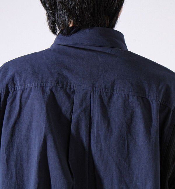 GLOSTER「【無地&times;柄の遊び心デザイン】スマートクレイジーロングスリーブシャツ」|シャツ・ブラウス|