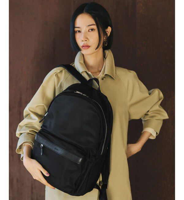 ROPE「【E'POR】【A4/PC対応・撥水・軽量】Pac Sac(パックサック)【26SS/新型】/累計1万点販売・一部WEB限定」|リュック|ブラック(01)