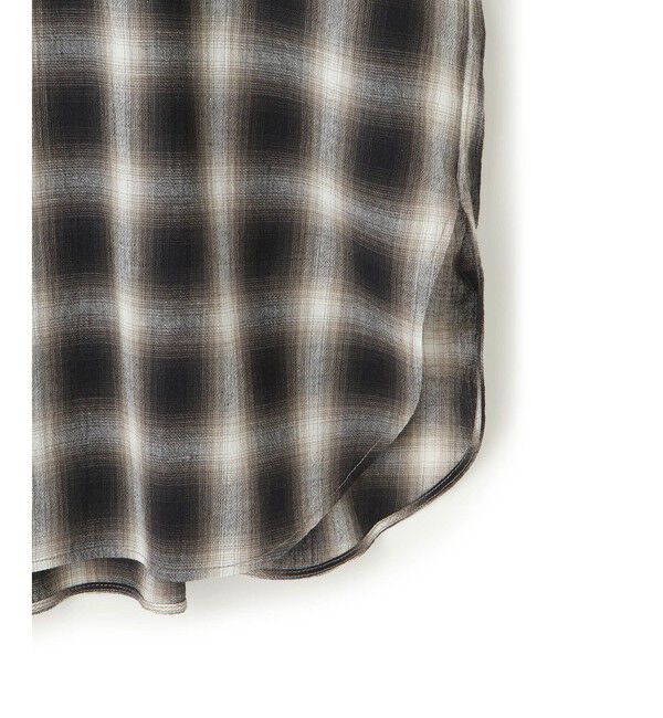 ADAM ET ROPE'「チェックプルオーバー」|Tシャツ・カットソー|