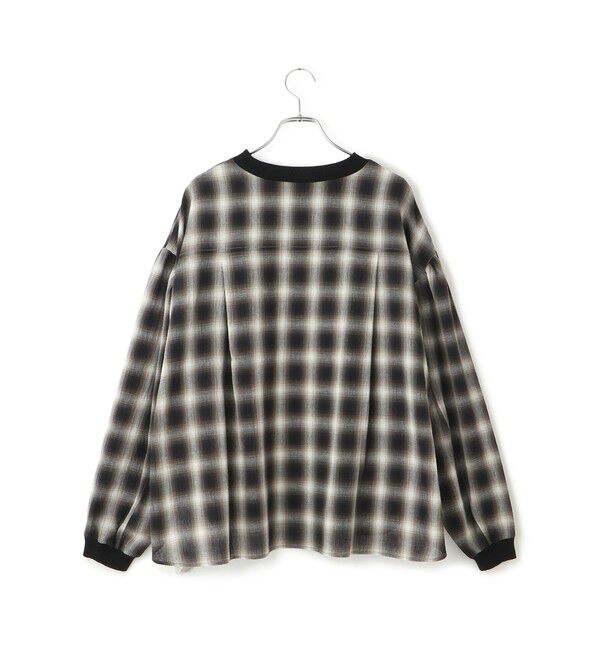 ADAM ET ROPE'「チェックプルオーバー」|Tシャツ・カットソー|