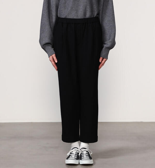 Morris & Sons「MORRIS & SONS | ウールスムース イージーパンツ WOMEN」|スラックス|