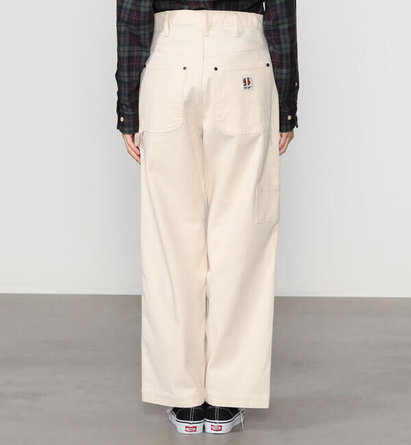  「SCYE BASICS | 〈別注〉ストレッチコットンダック カーペンターパンツ WOMEN」|チノ|