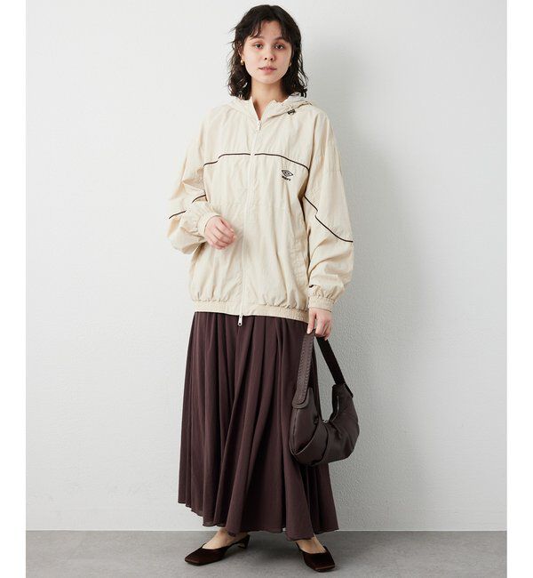  「製品染めカラースカート」|スカート|